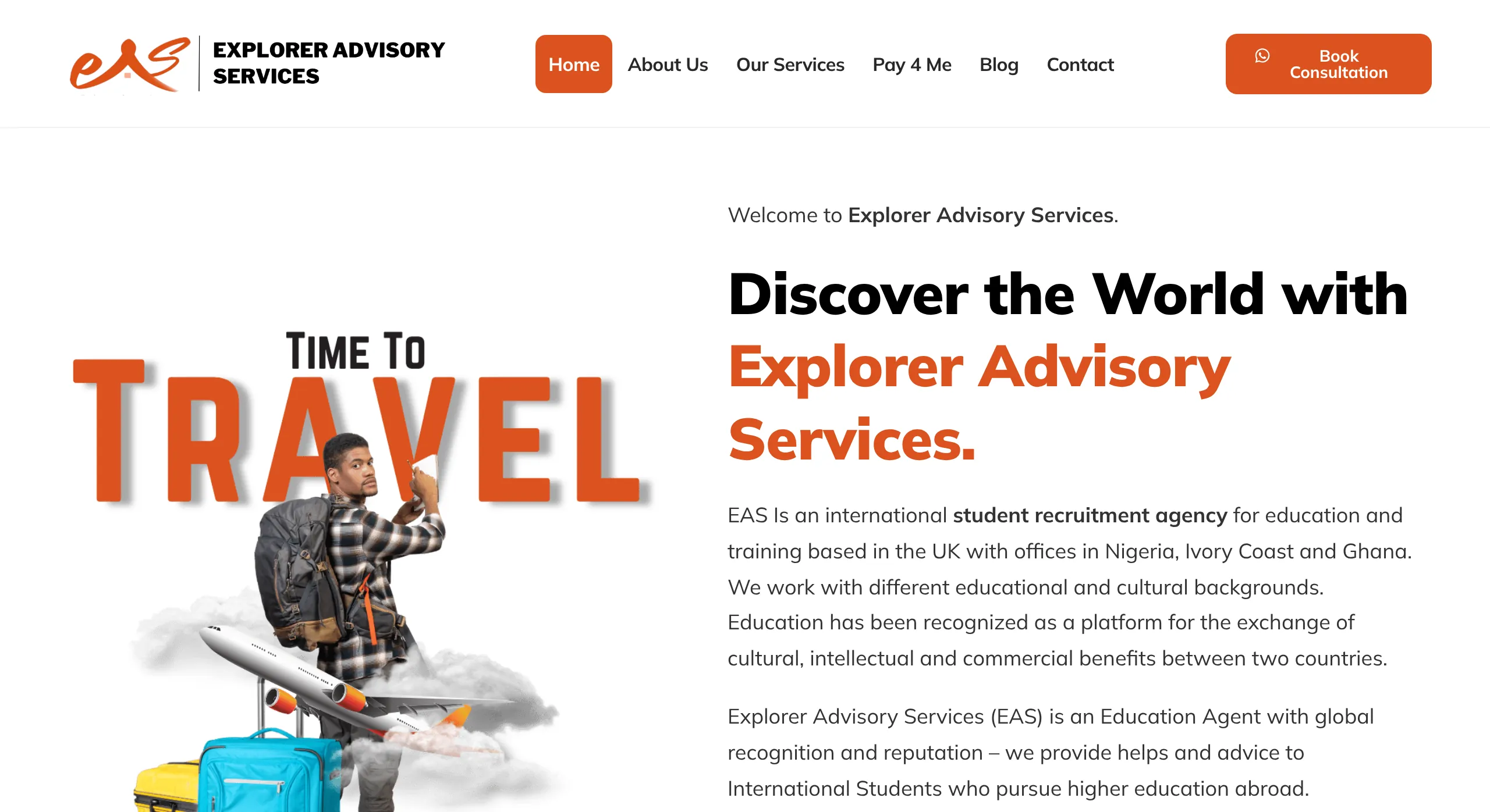 WordPress Development second example project built by Zentro Sites