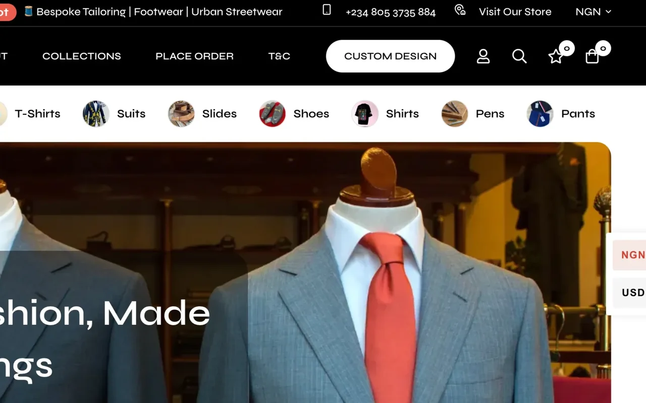 Fortunate Klotinz: content and calls to action