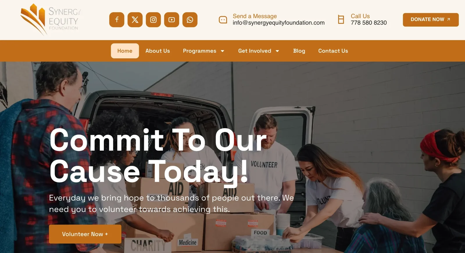 Synergy Equity Foundation: homepage